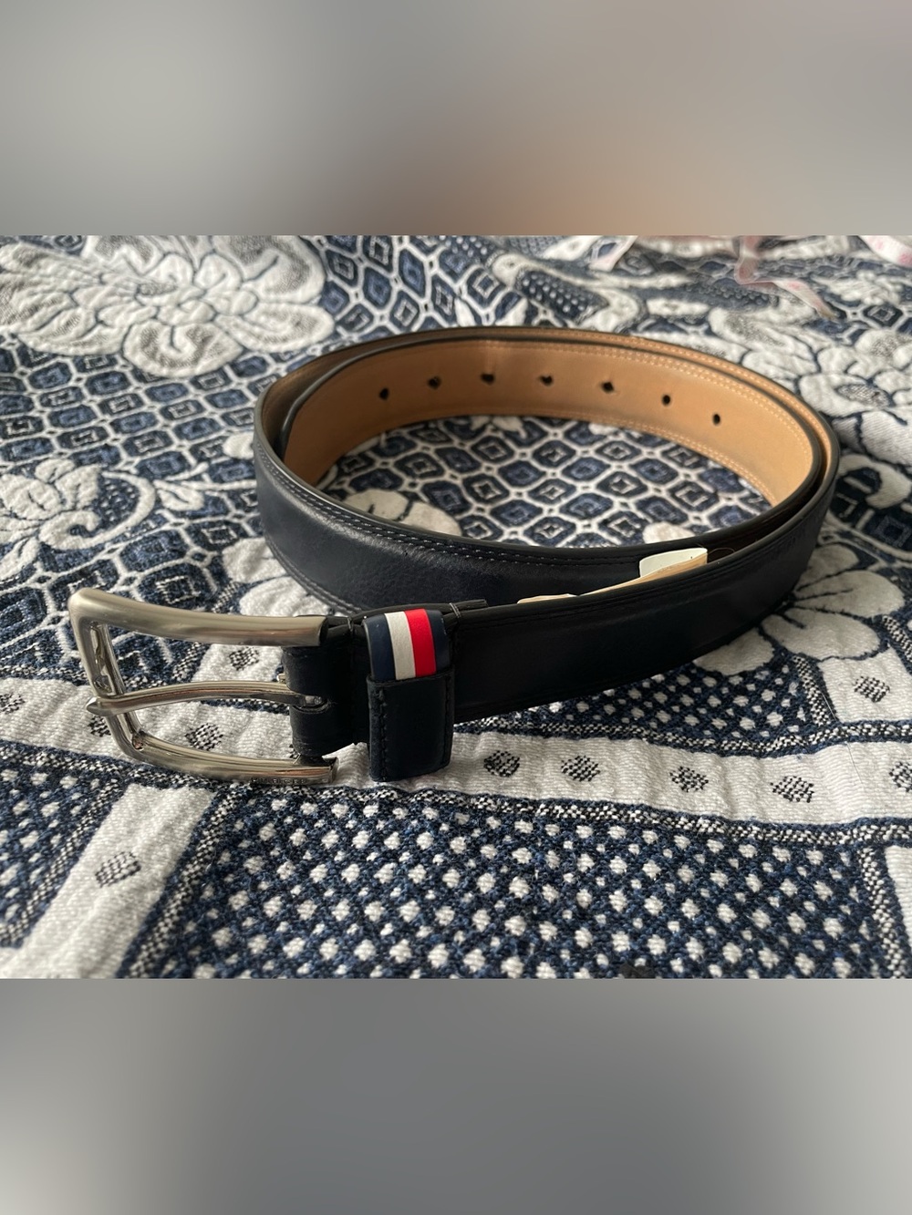 Tommy Hilfiger navy blue belt